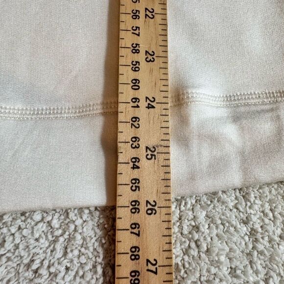 Alala Fleece Pullover Sweatshirt Womens Size Large Bone Funnel Neck pullover - Picture 13 of 15